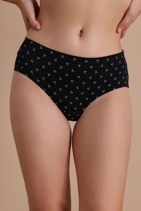 Zivame Medium Rise Full Coverage Hipster Panty (Pack of 3) - Multicolor — image 5